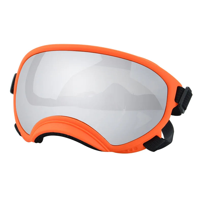 Dog Goggles Dog Sunglasses Glasses for Dogs Dog Ski Goggles with UV Protection Pet Sunglasses with Adjustable Strap for Travel