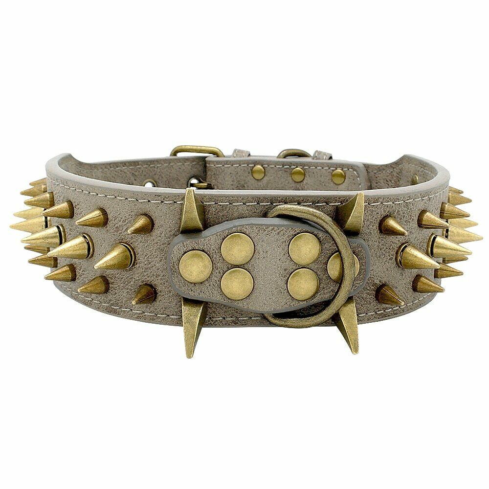 Heavy-Duty Spiked Working K9 Collar – Premium Agitation & Training Collar