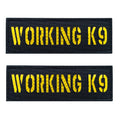 Working K9 Reflective Identification Patches – Pair