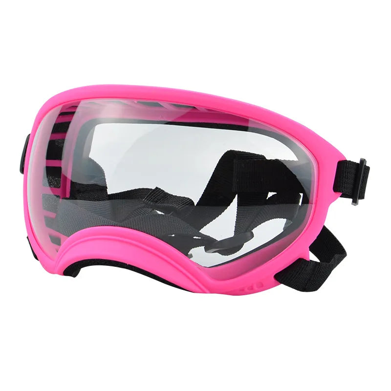 Dog Goggles Dog Sunglasses Glasses for Dogs Dog Ski Goggles with UV Protection Pet Sunglasses with Adjustable Strap for Travel