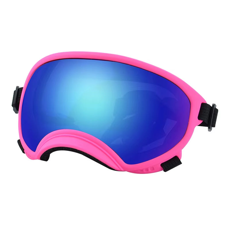 Dog Goggles Dog Sunglasses Glasses for Dogs Dog Ski Goggles with UV Protection Pet Sunglasses with Adjustable Strap for Travel