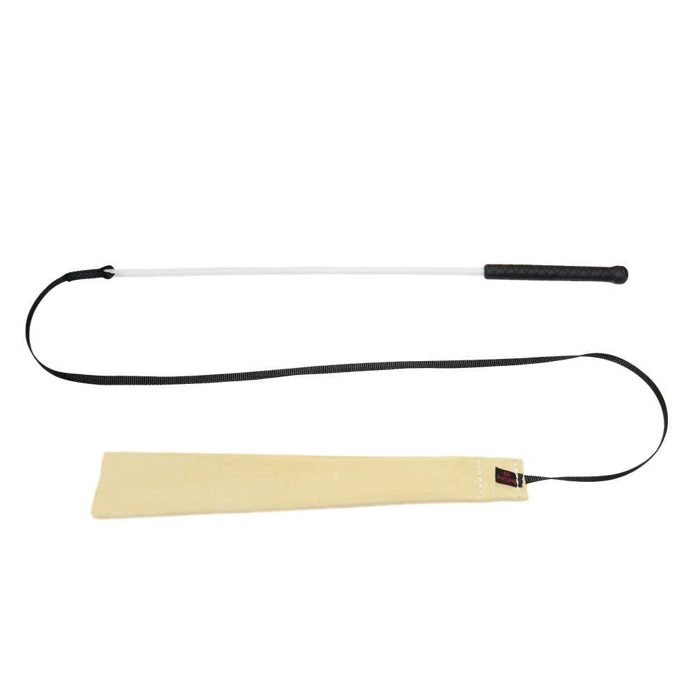 Redline K9 Leather Flirt Pole – Interactive Training & Prey Drive Toy