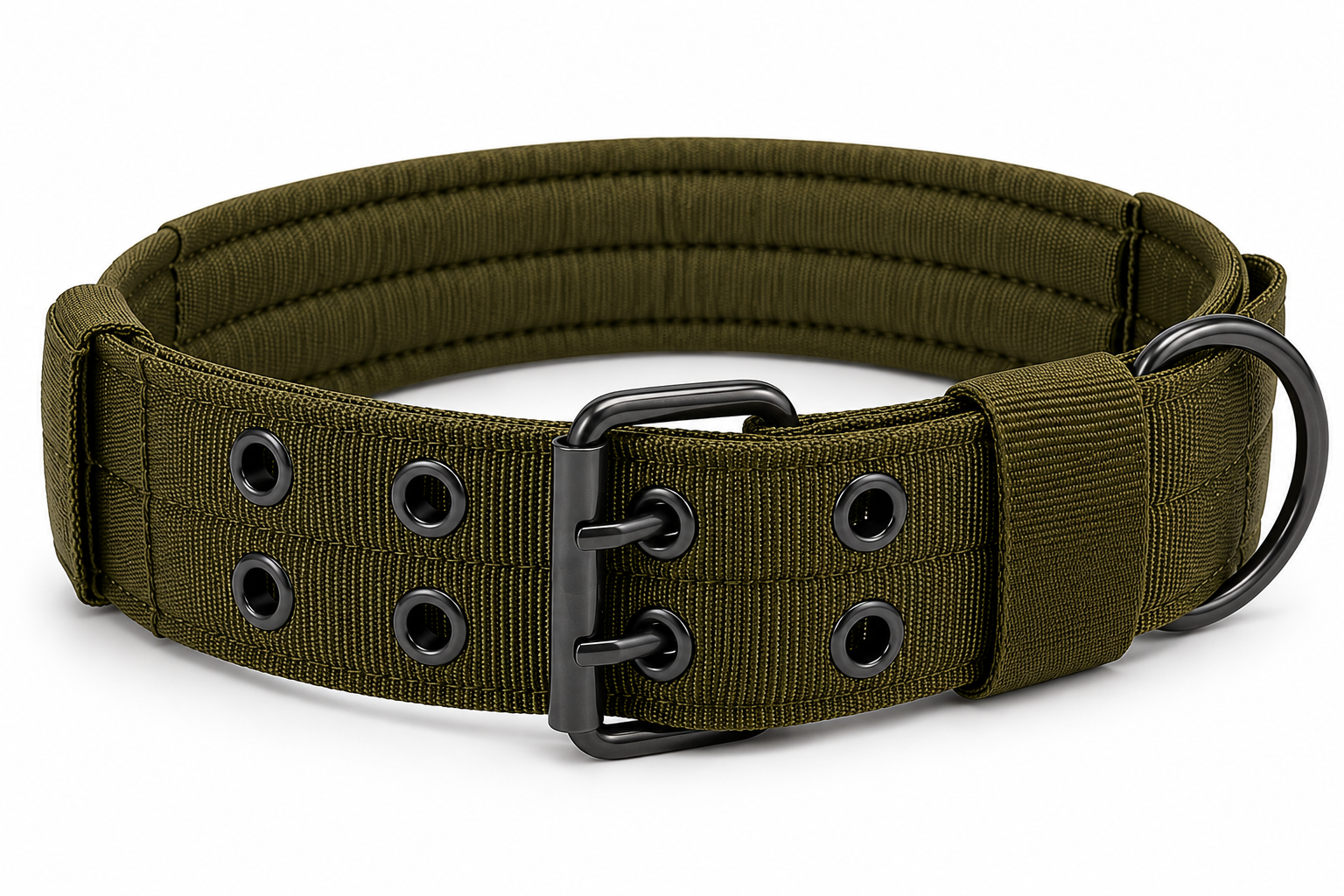 Heavy-Duty 2-Inch Padded Working Dog Collar