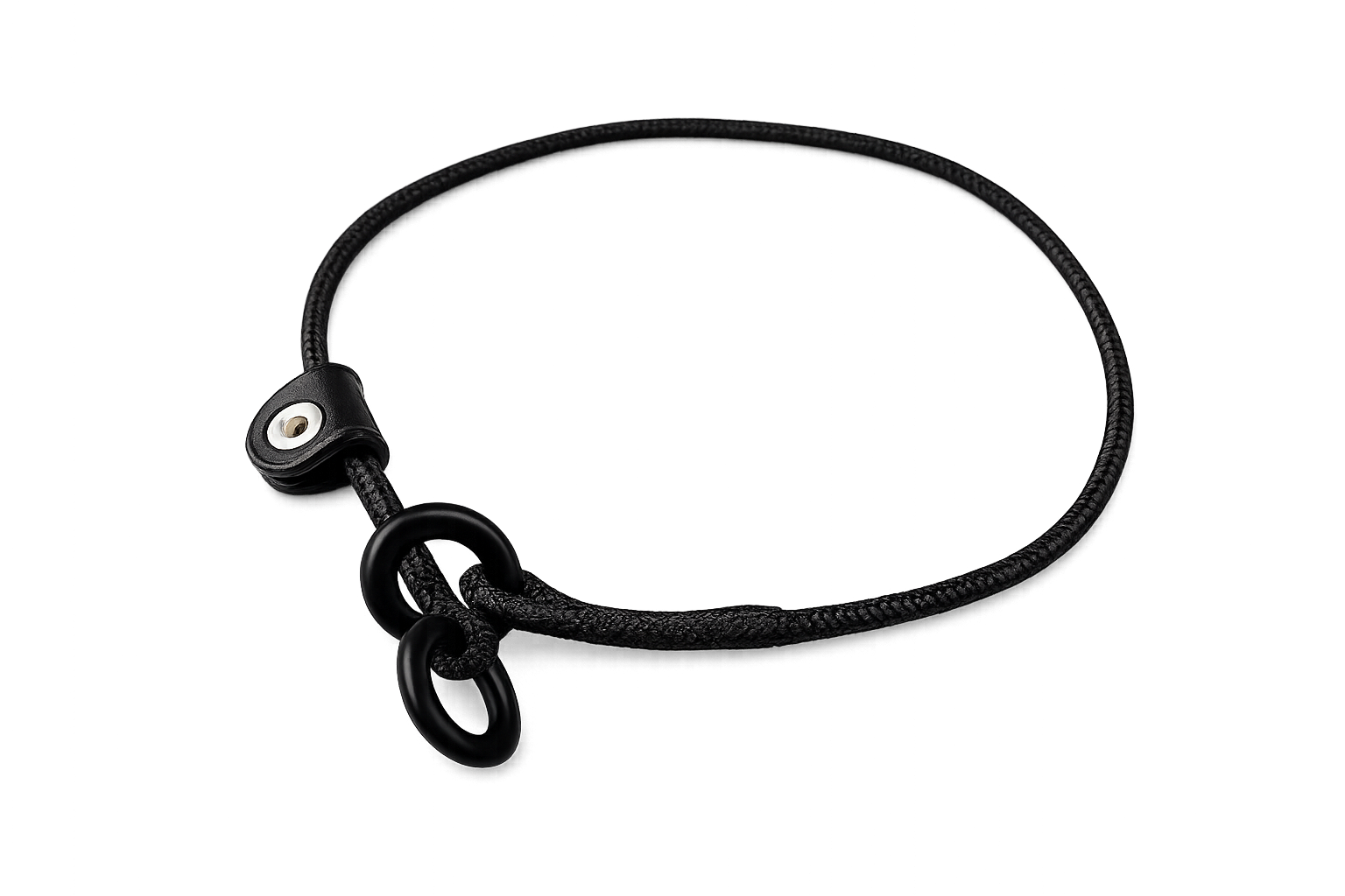 Heavy Duty Rope Slip Collar – Black