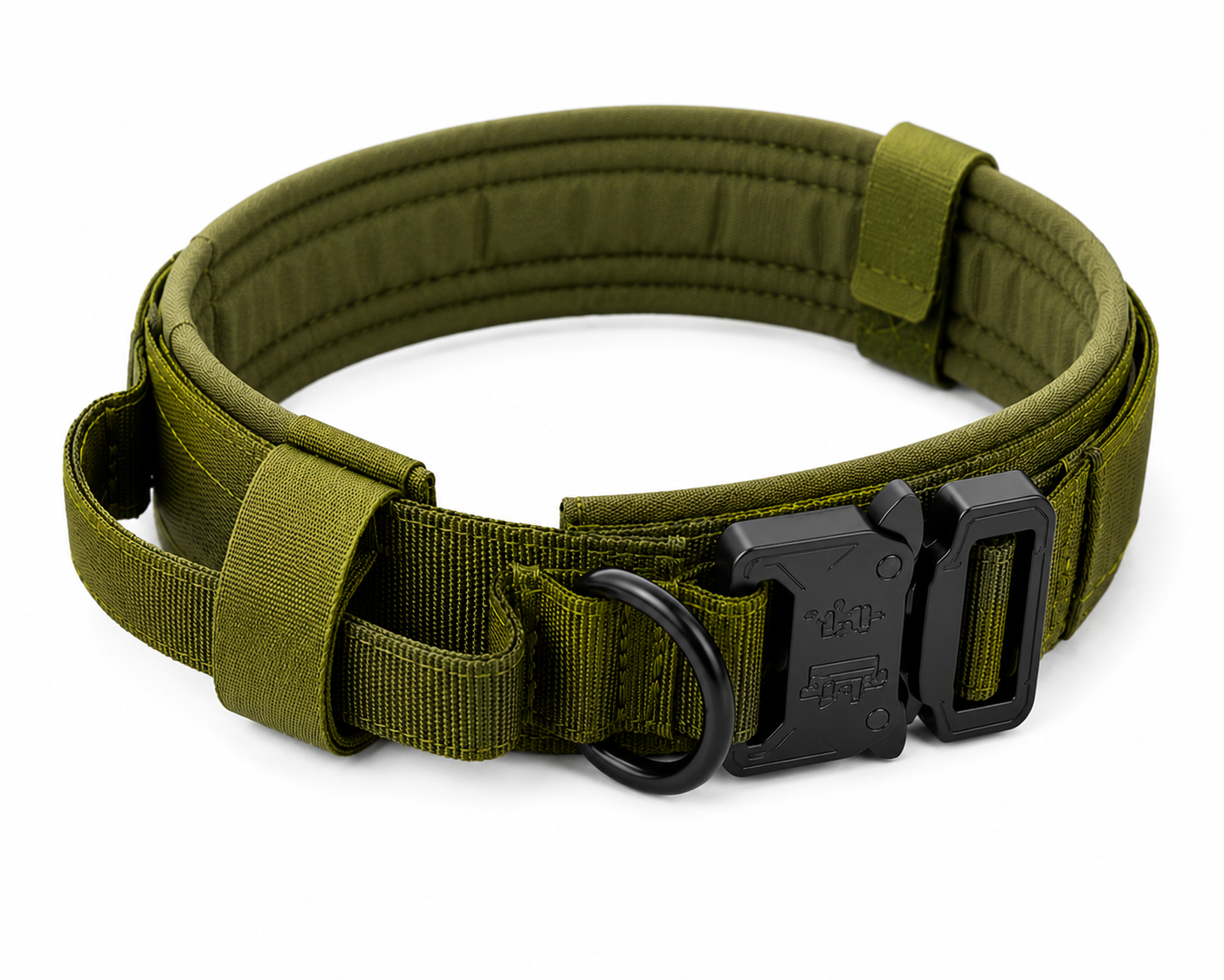Elite Tactical Working Dog Collar & Bungee Leash Set