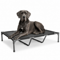 Heavy-Duty Elevated Dog Cot – Raised Cooling Bed for Large Breeds