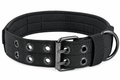 Heavy-Duty Tactical Dog Collar – Padded Double Buckle K9 Collar