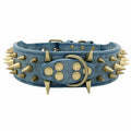 Heavy-Duty Spiked Working K9 Collar – Premium Agitation & Training Collar
