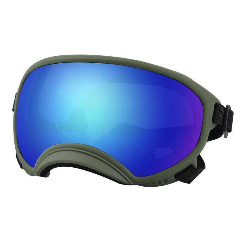 Dog Goggles Dog Sunglasses Glasses for Dogs Dog Ski Goggles with UV Protection Pet Sunglasses with Adjustable Strap for Travel