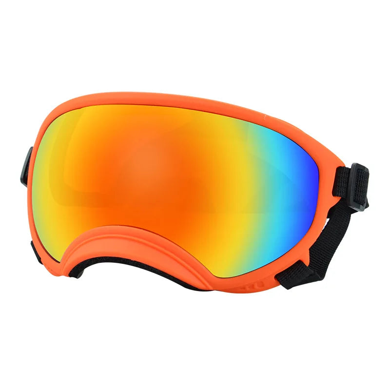 Dog Goggles Dog Sunglasses Glasses for Dogs Dog Ski Goggles with UV Protection Pet Sunglasses with Adjustable Strap for Travel