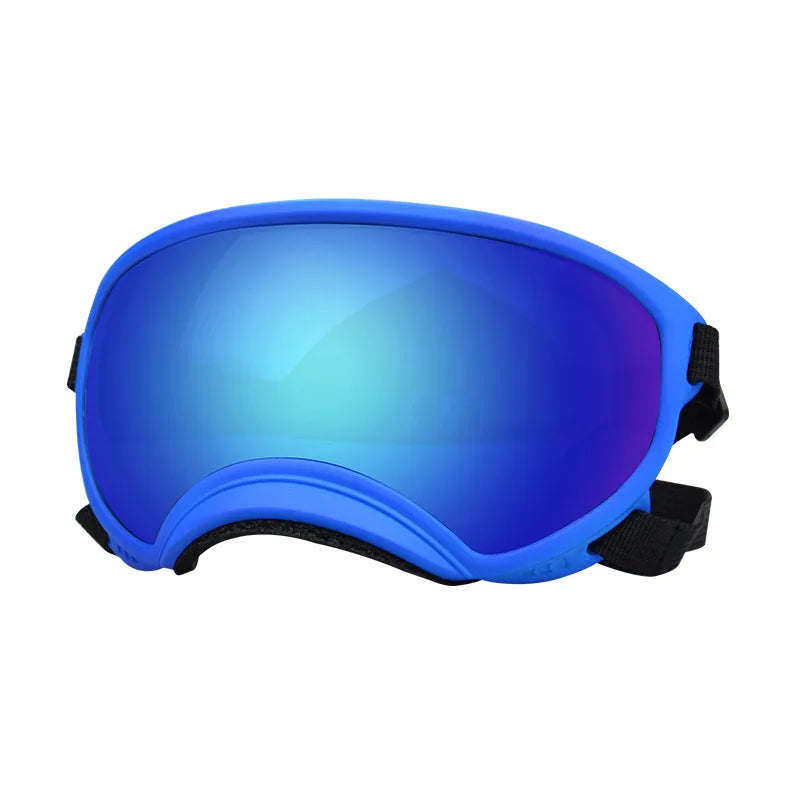 Dog Goggles Dog Sunglasses Glasses for Dogs Dog Ski Goggles with UV Protection Pet Sunglasses with Adjustable Strap for Travel